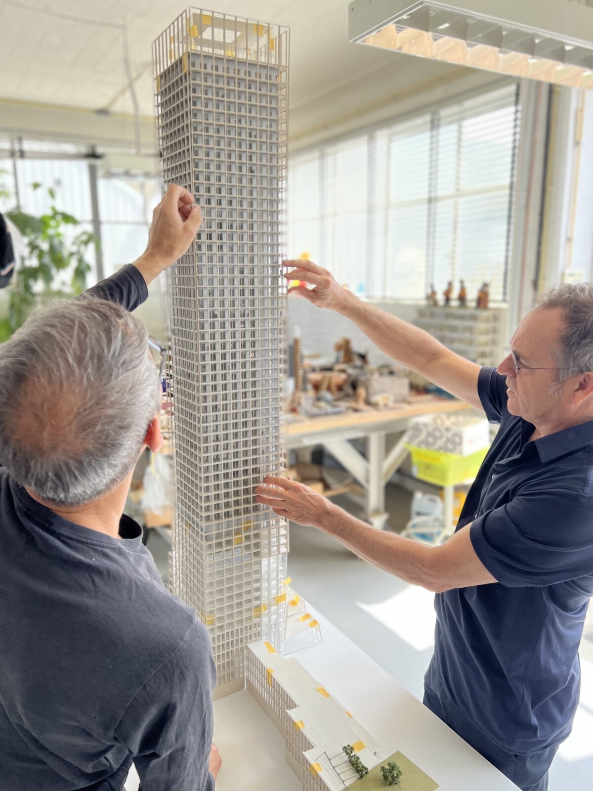 Maquette met vincent panhuysen